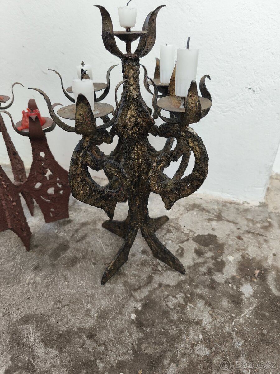 Kovové svícny - 3
