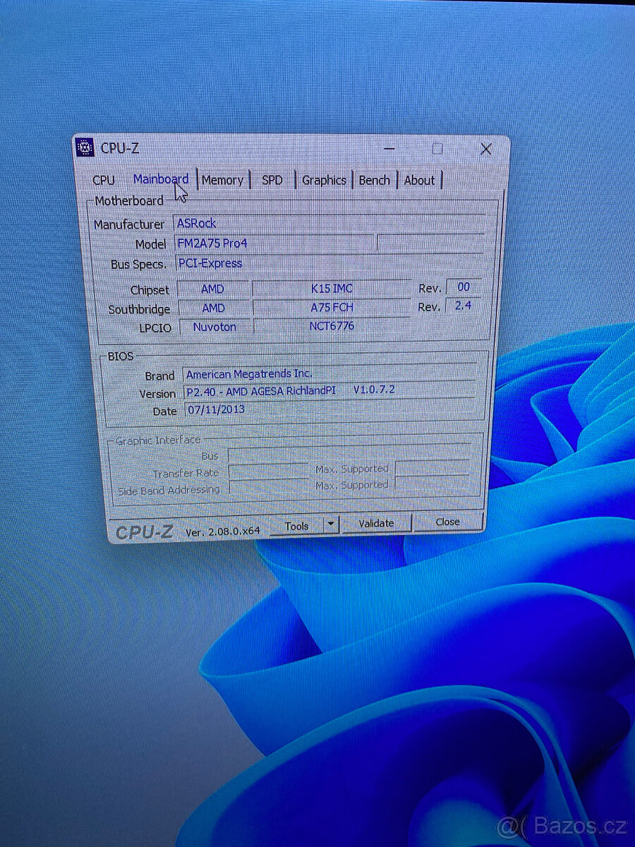 Stolní pc - AMD A8, 8gb ram, 500gb hdd - 3