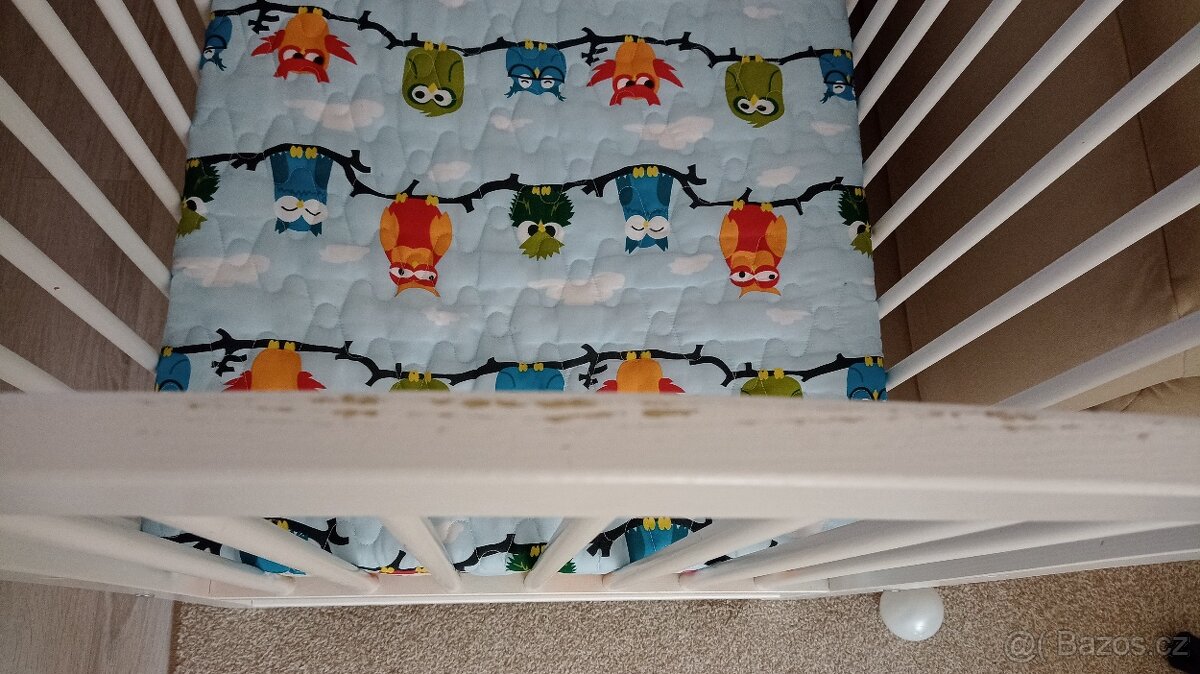 Dětská postýlka se šuplíkem Henry vč. matrace - 3