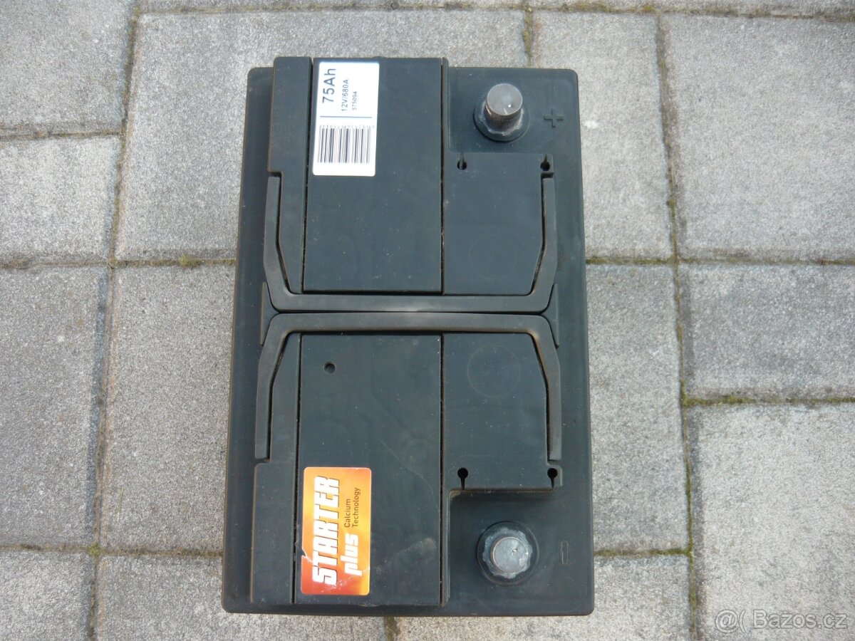 Autobaterie 12V/75Ah - 3