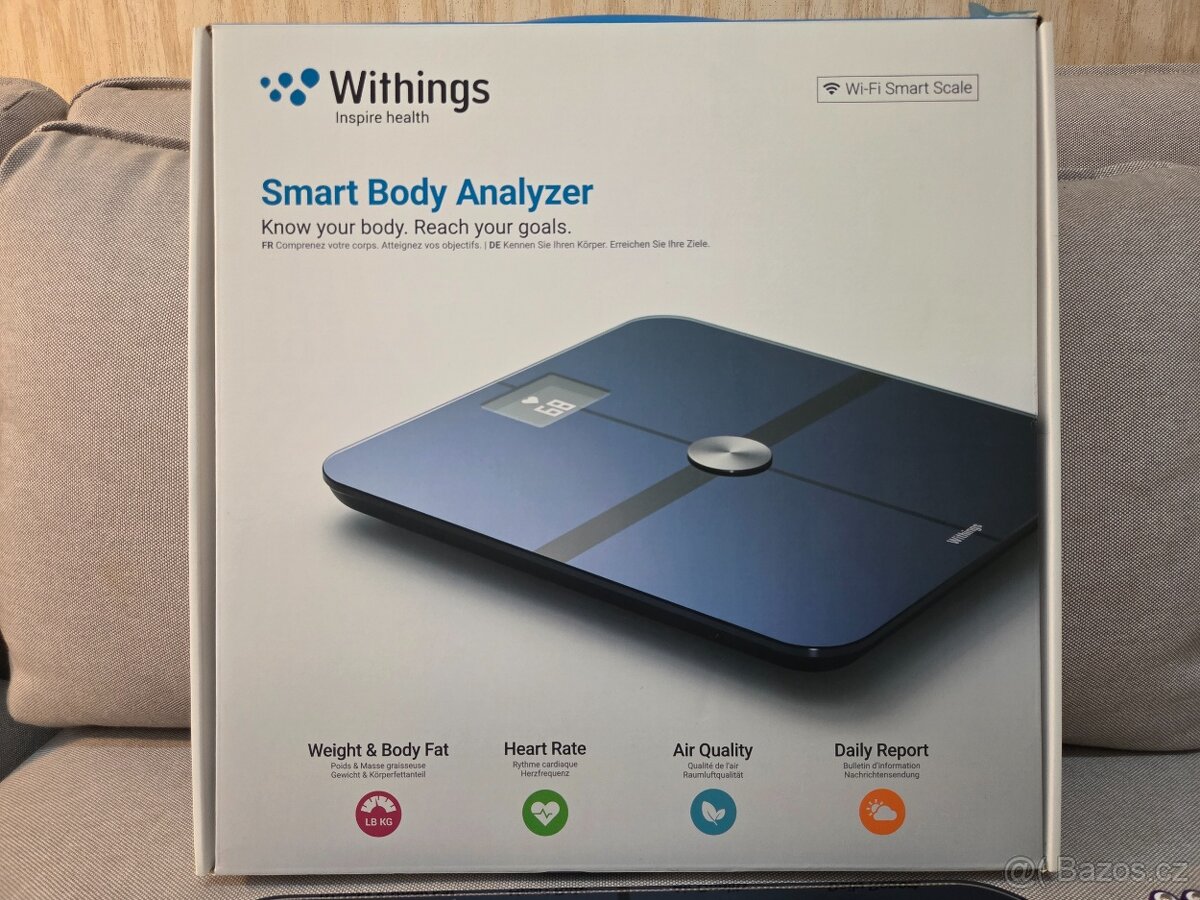 Withings Smart Body Analyzer, Wi-Fi chytrá váha - 3