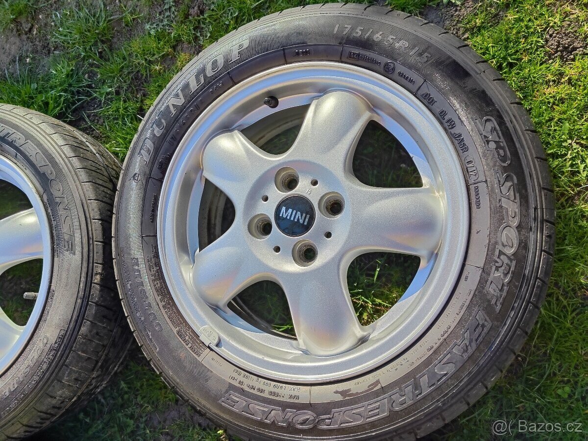 Letní sada MINI 4x100 r15 Dunlop 175/65/15 - 3