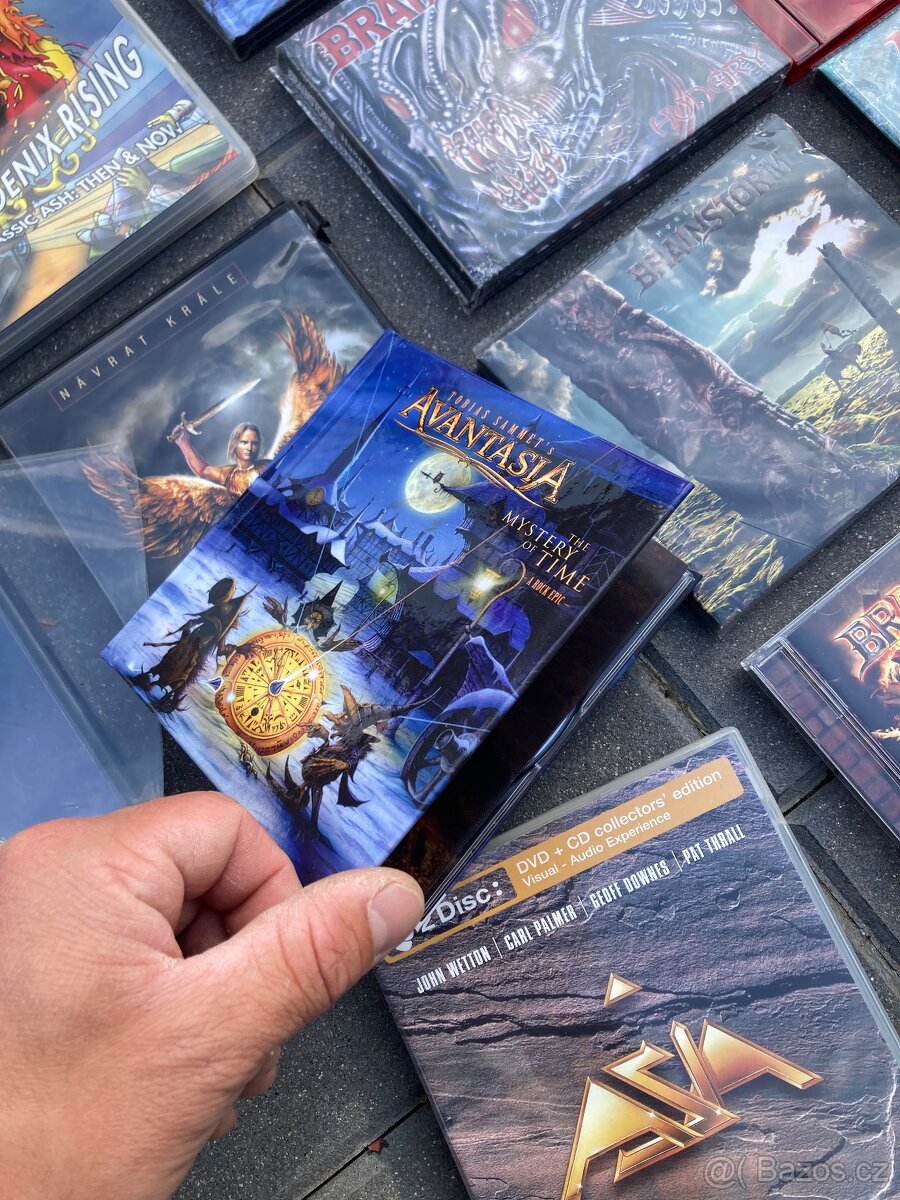 Rockové Metalové cd a dvd - 3