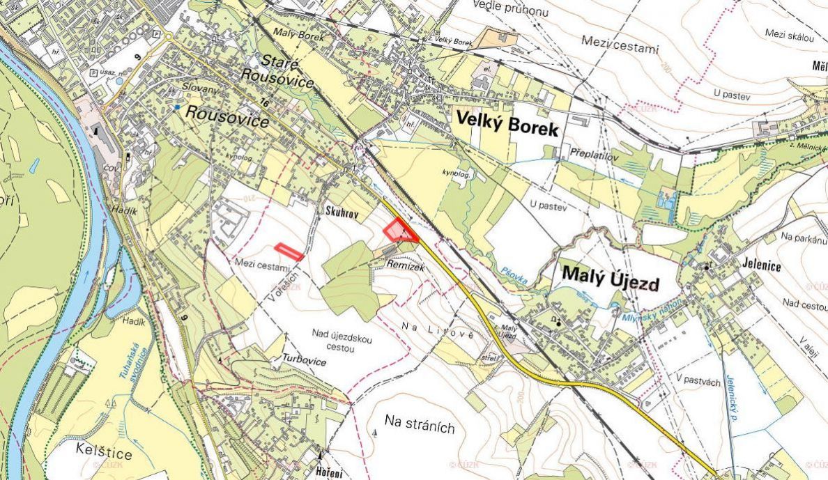 Zemědělská půda, prodej, Skuhrov, Velký Borek, Mělník - 3