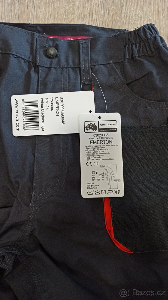 Pracovní kalhoty Emerton vel. 48 - 3