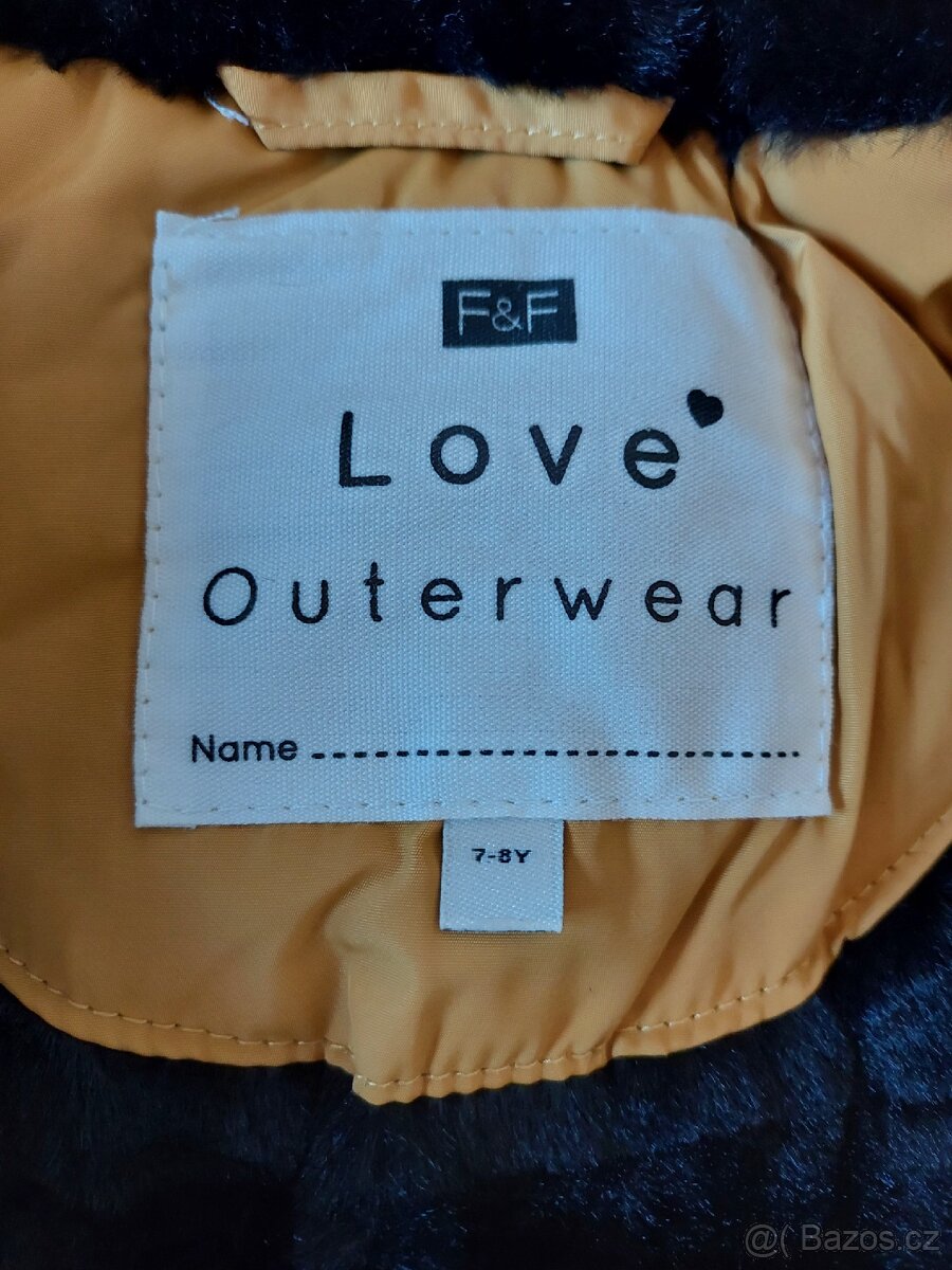 Zimní bunda - vel.128 - NOVÁ - 3
