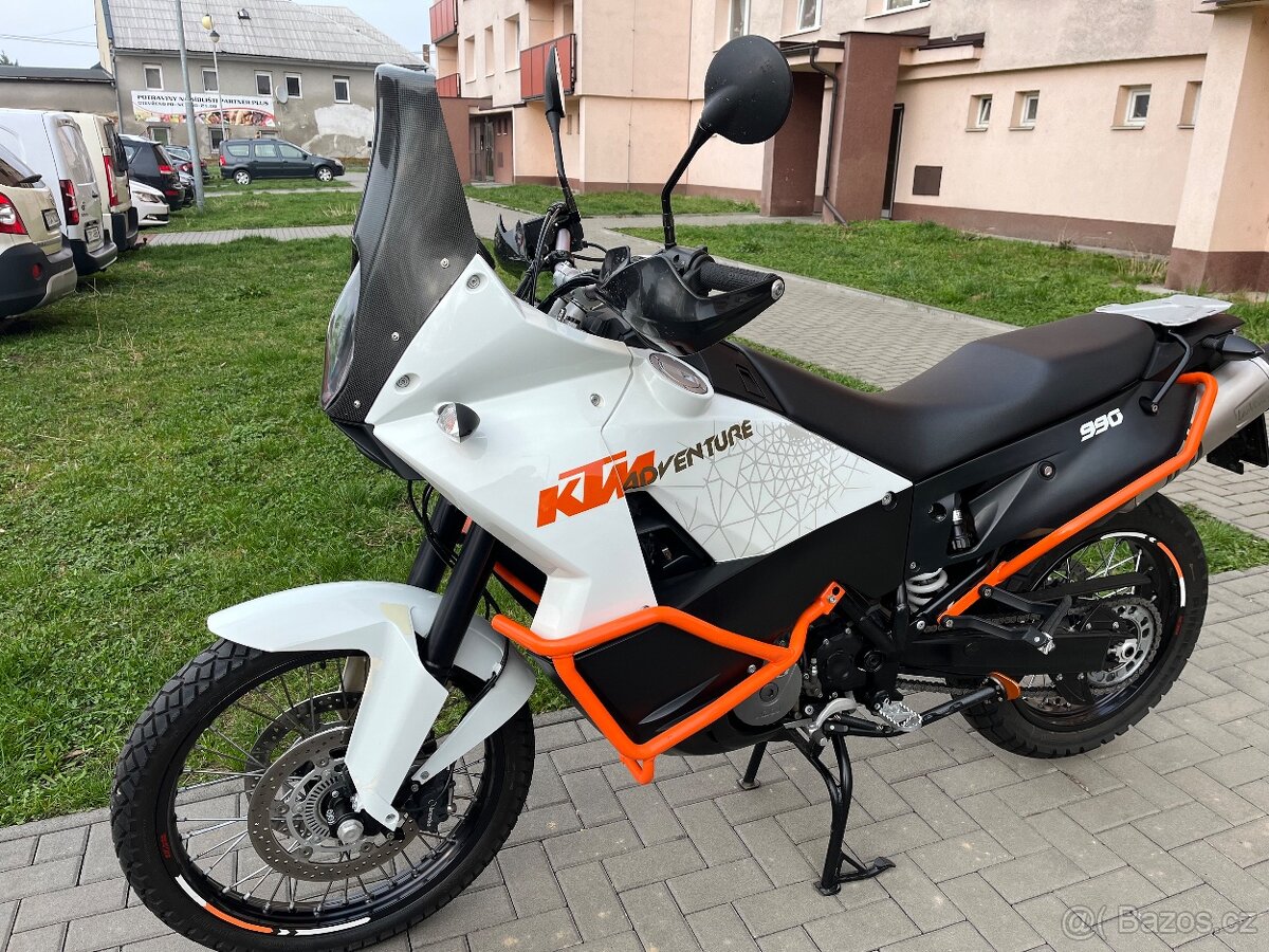 Ktm 990 adventure white - 3