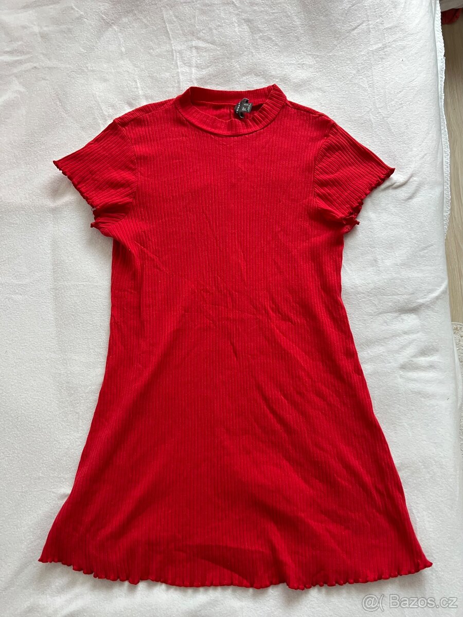 Červené Mini šaty - 3