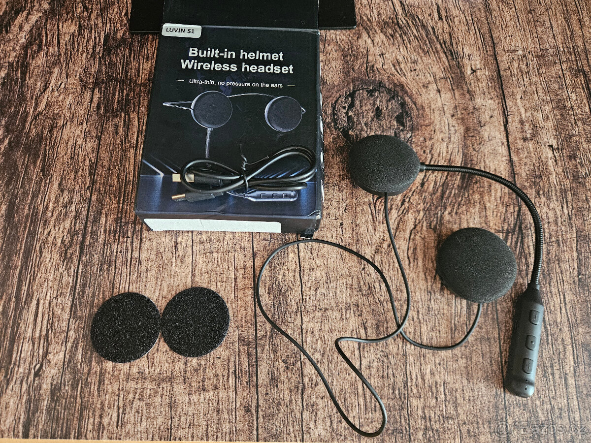 BLUETOOTH Sluchátka do helmy MOTO - 3