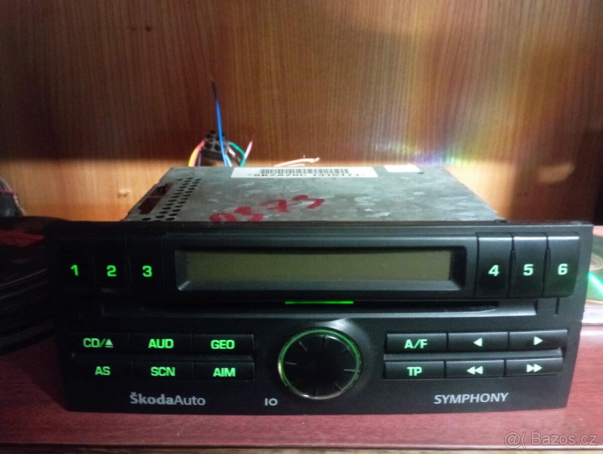 Škoda Fabia 1 originální rádio - 3