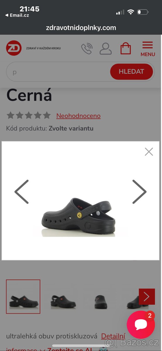 Protiskluzová pracovní obuv - 3