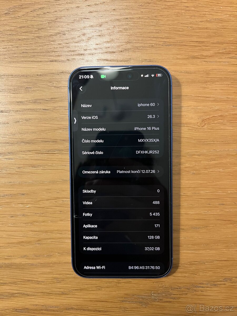 Iphone 16 Plus 128Gb Záruka Blue - 3