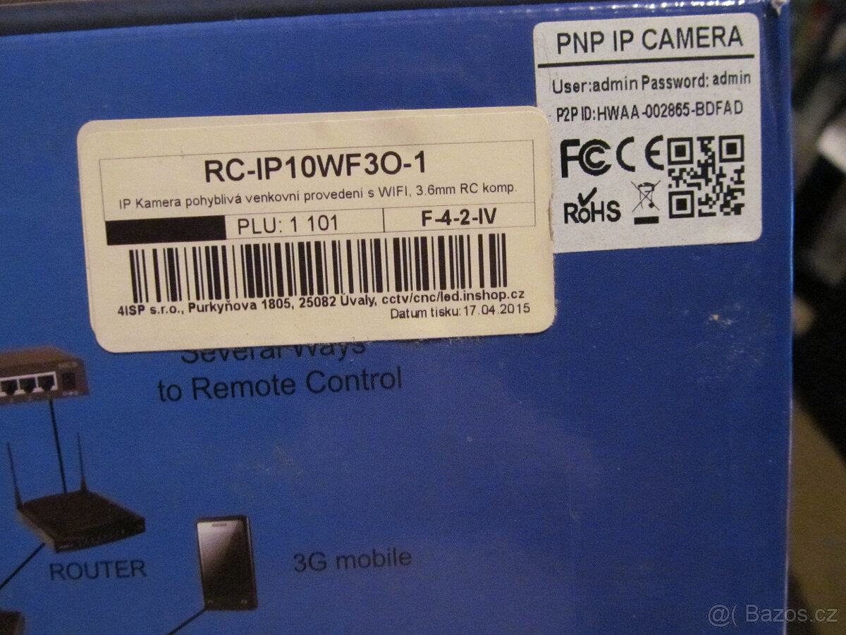 Bezpečnostní PTZ IP kamera Relicam - 3