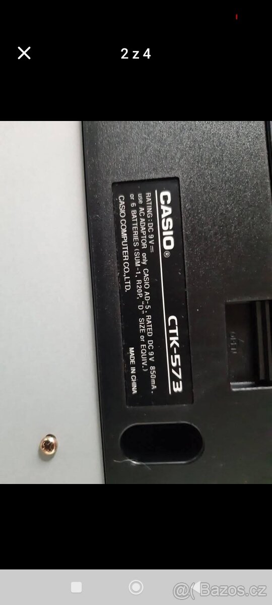 Klávesy/Keyboard Casio - 3