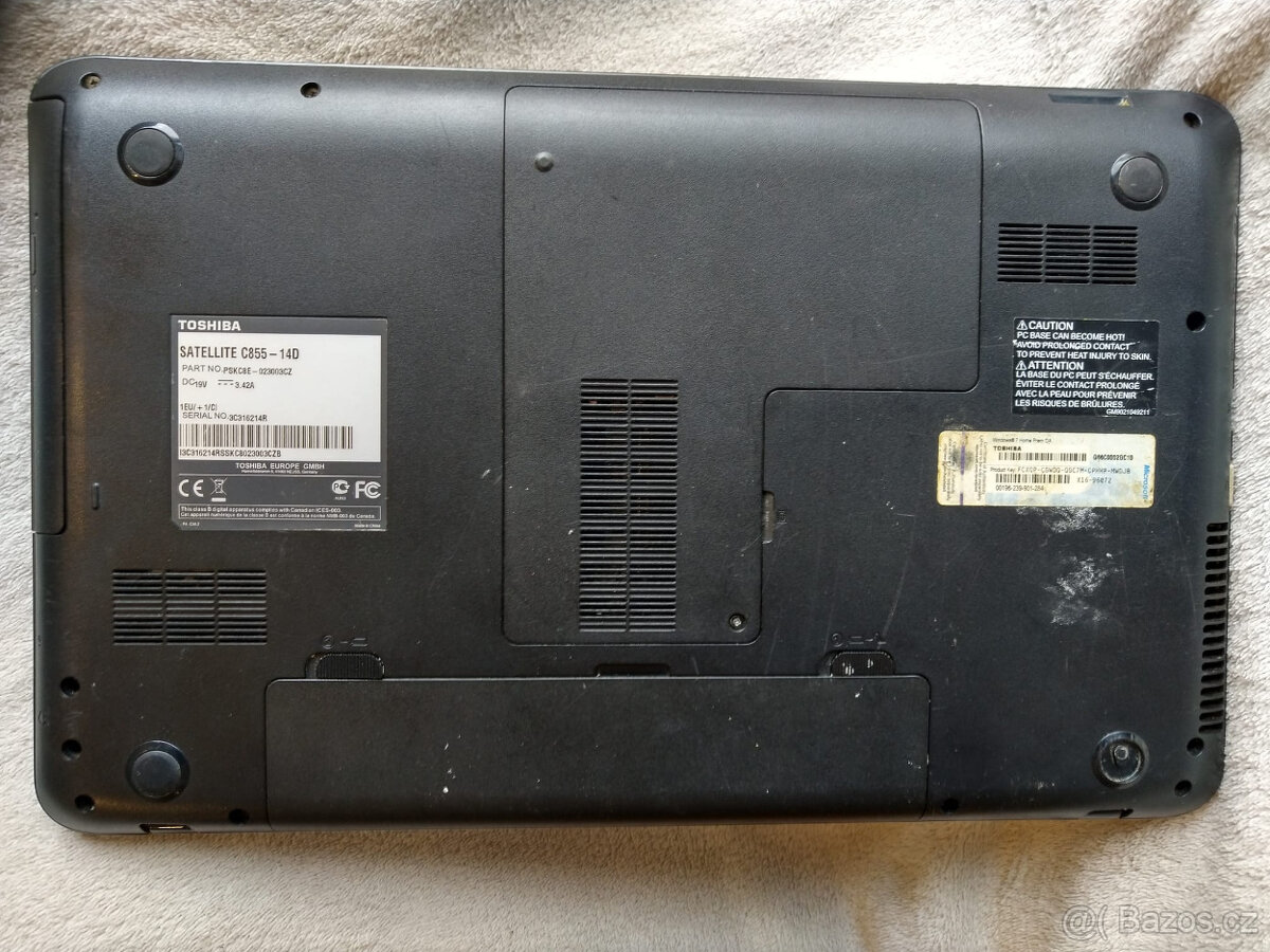TOSHIBA Satellite C855-14D na ND - 3
