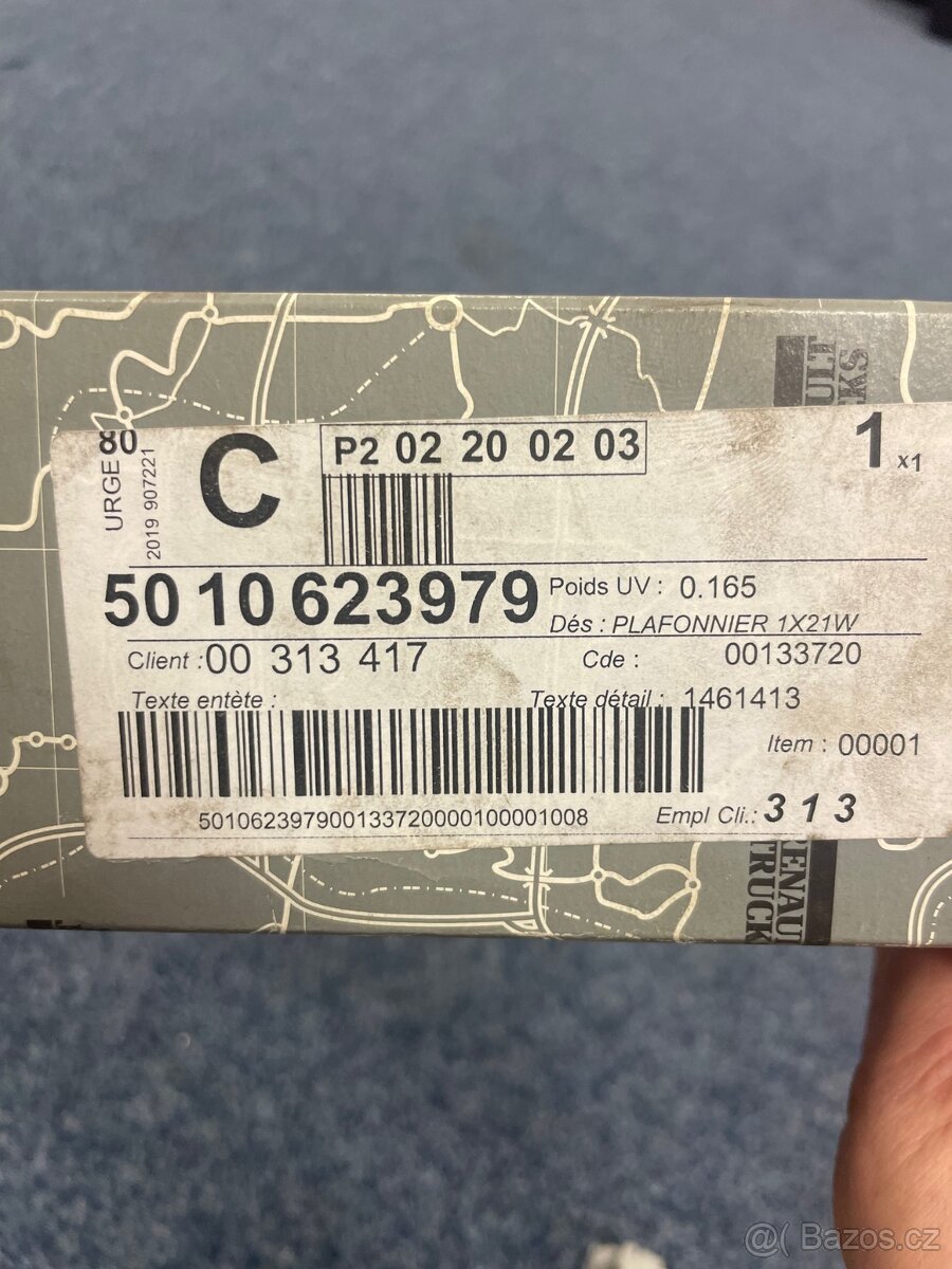 Renault Midlum - Osvětlení interiéru - 3