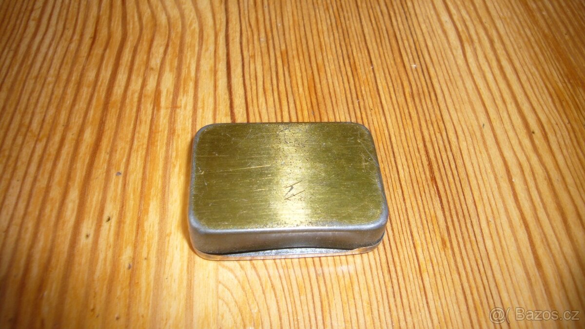 Plechová krabička od gramofonových jehel - 3