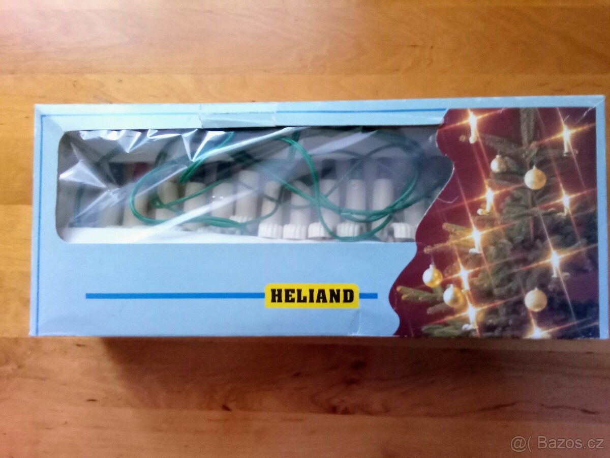 Stará, vánoční světýlka na stromeček -Heliand - 3