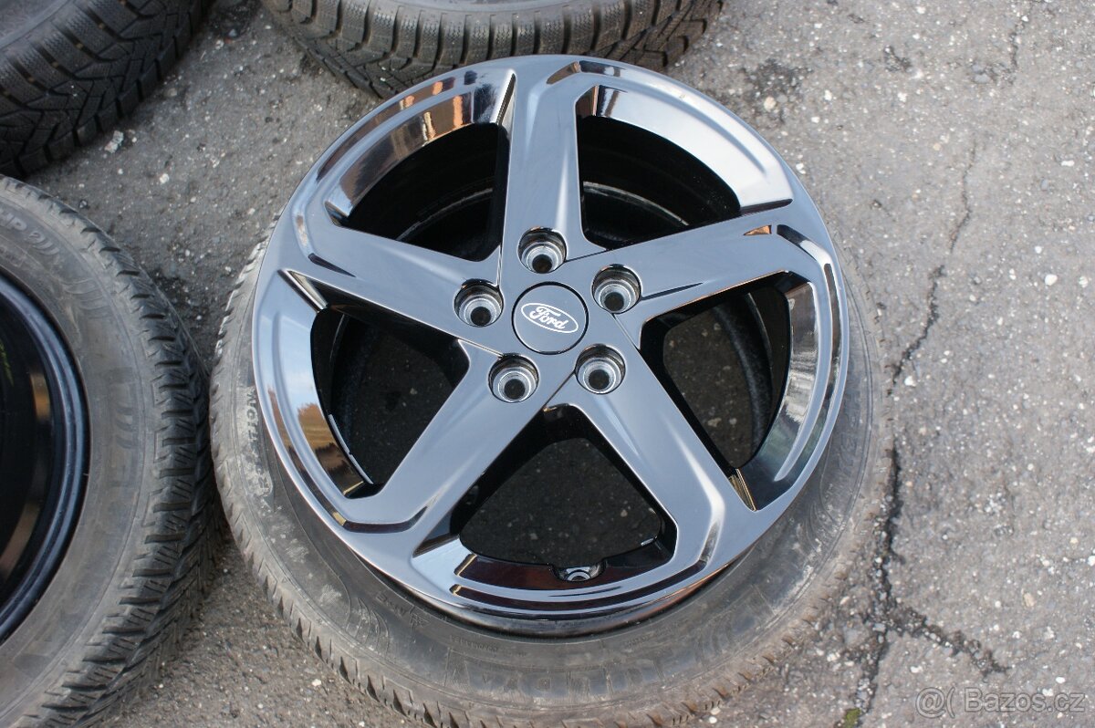 pekny alu origo alu kola Ford R16 nejeta , mozno zimni pneu - 3