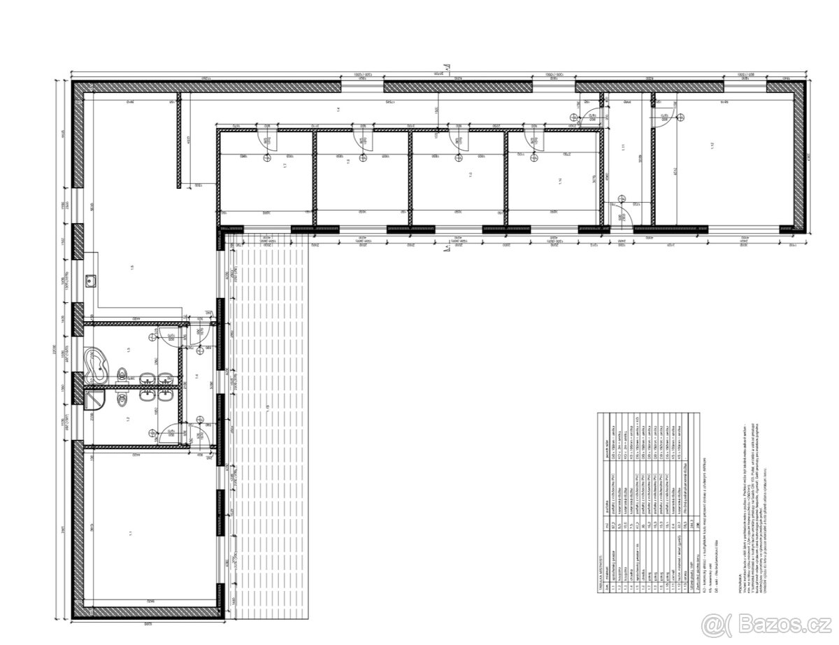 Pozemek s základem na barák a projektem - 3