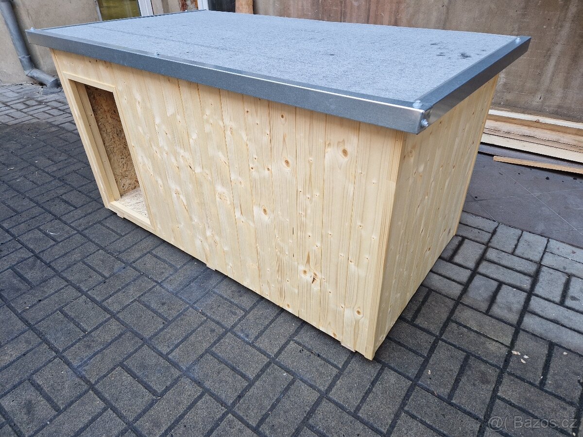 Zateplená psí bouda XL - 3