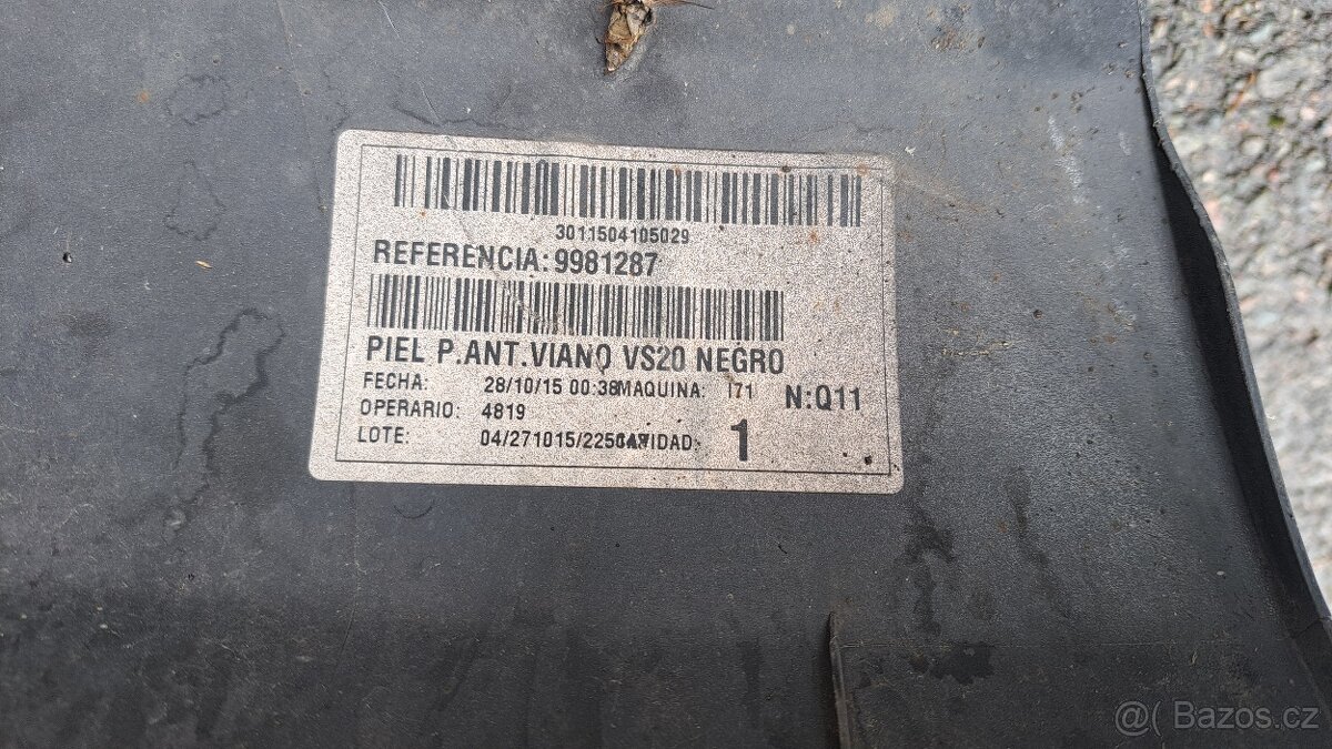 Mercedes-Benz Třídy V přední nárazník - 3