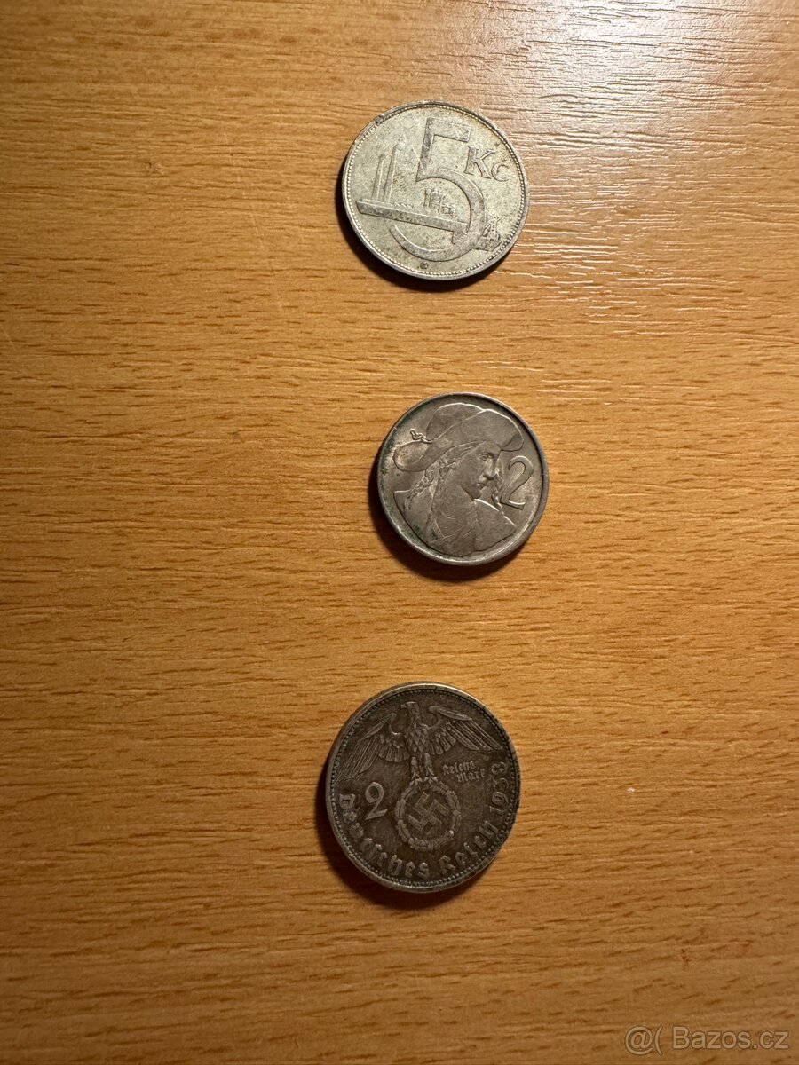 Staré československé penize - 3
