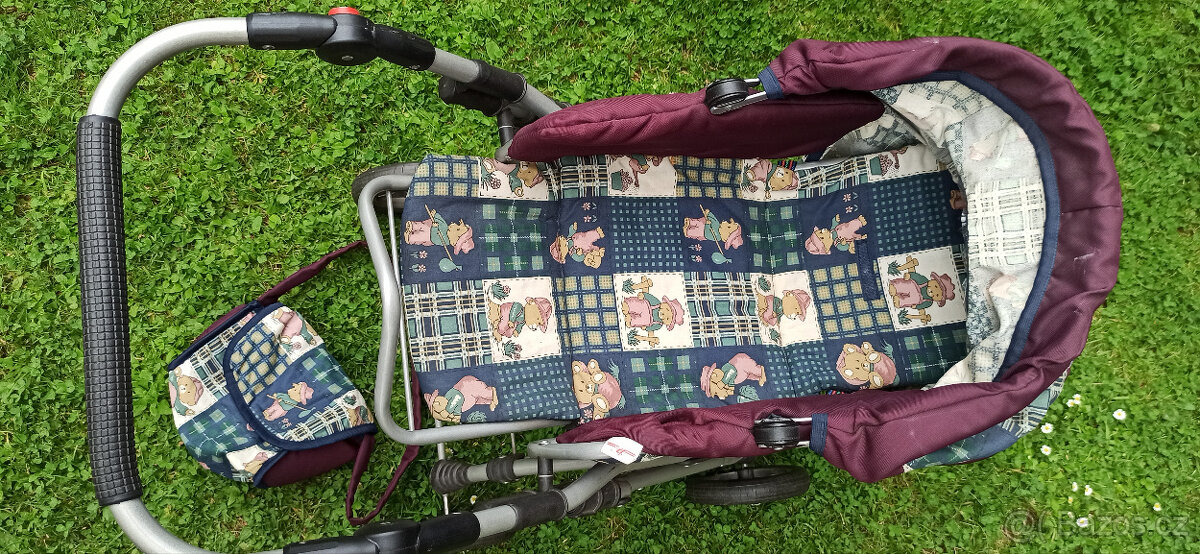 Dětský kočárek větší pro cca 3-5 let - 3
