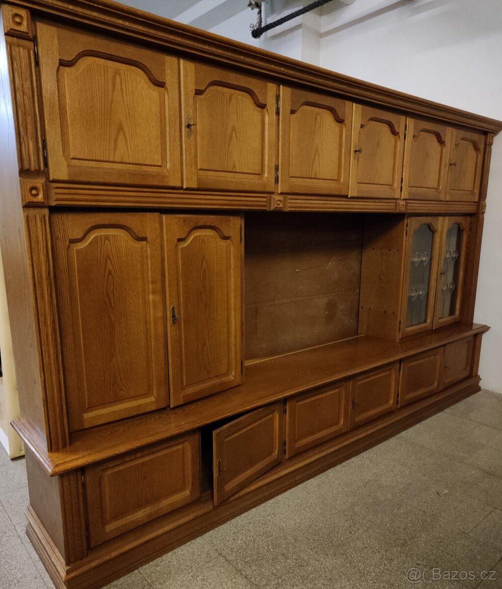 Stěna obývací rustikal - 3