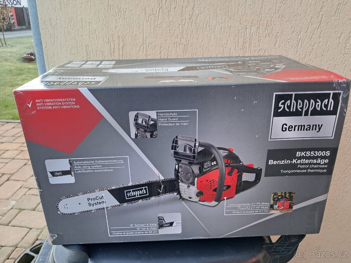 Motorová pila scheppach - 3