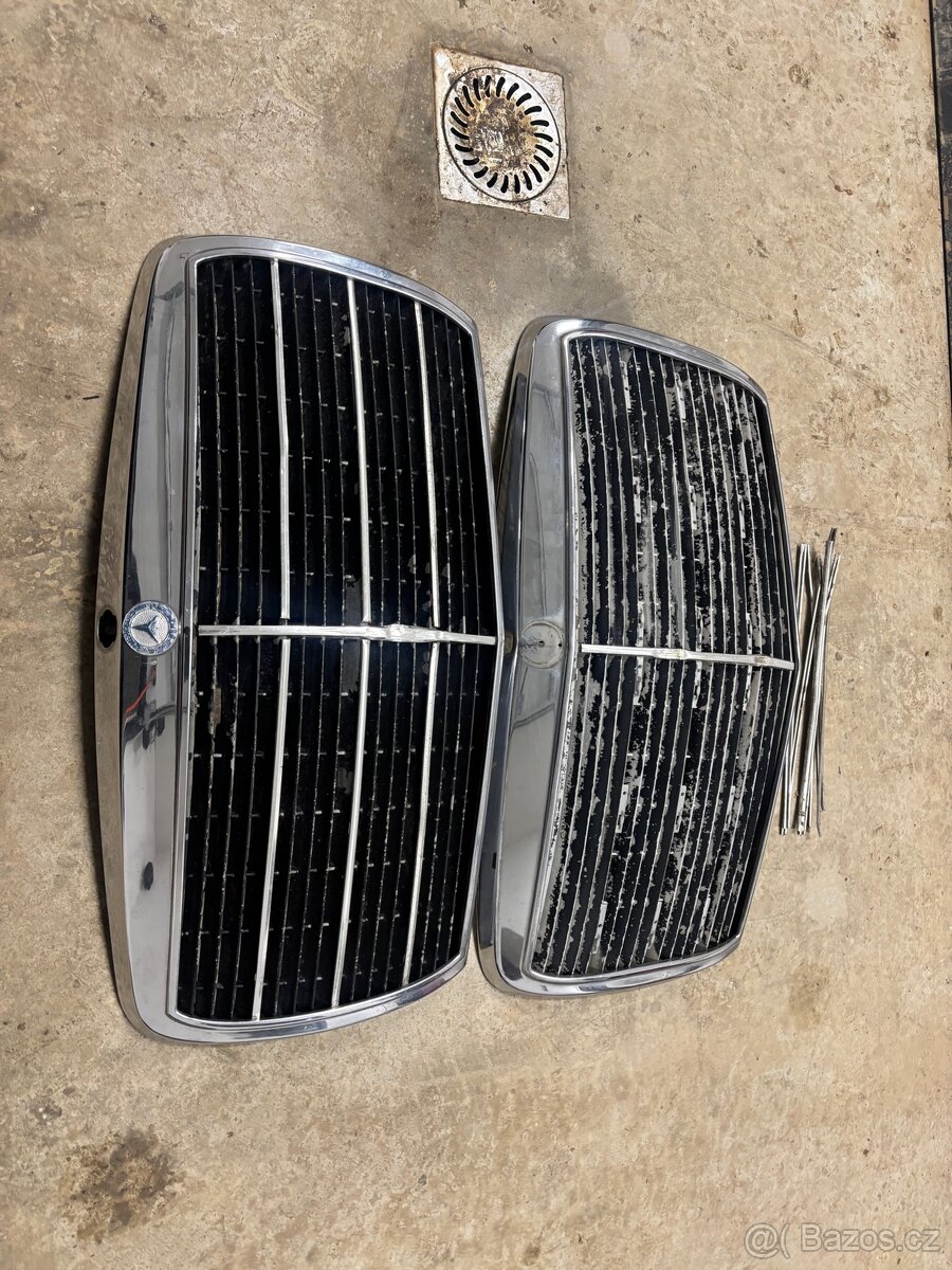 Grill maska w123 piano - 3