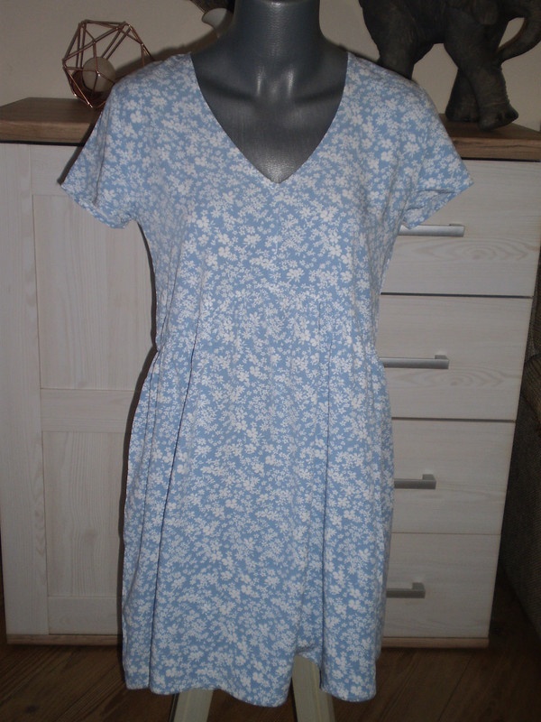 Hezké bavlněné šaty - vel. S - 3