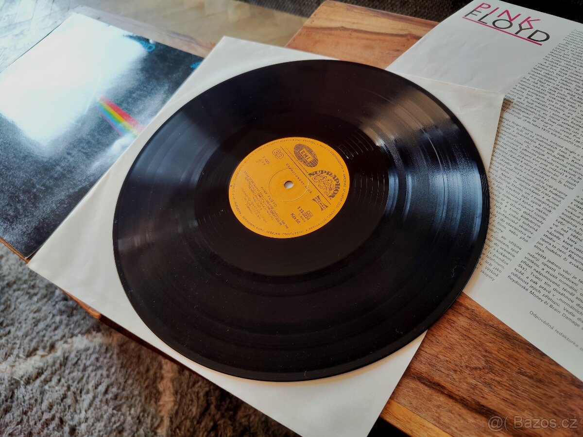 LP Pink Floyd - Supraphon - EMI - gramofonový klub - 1978 - 3