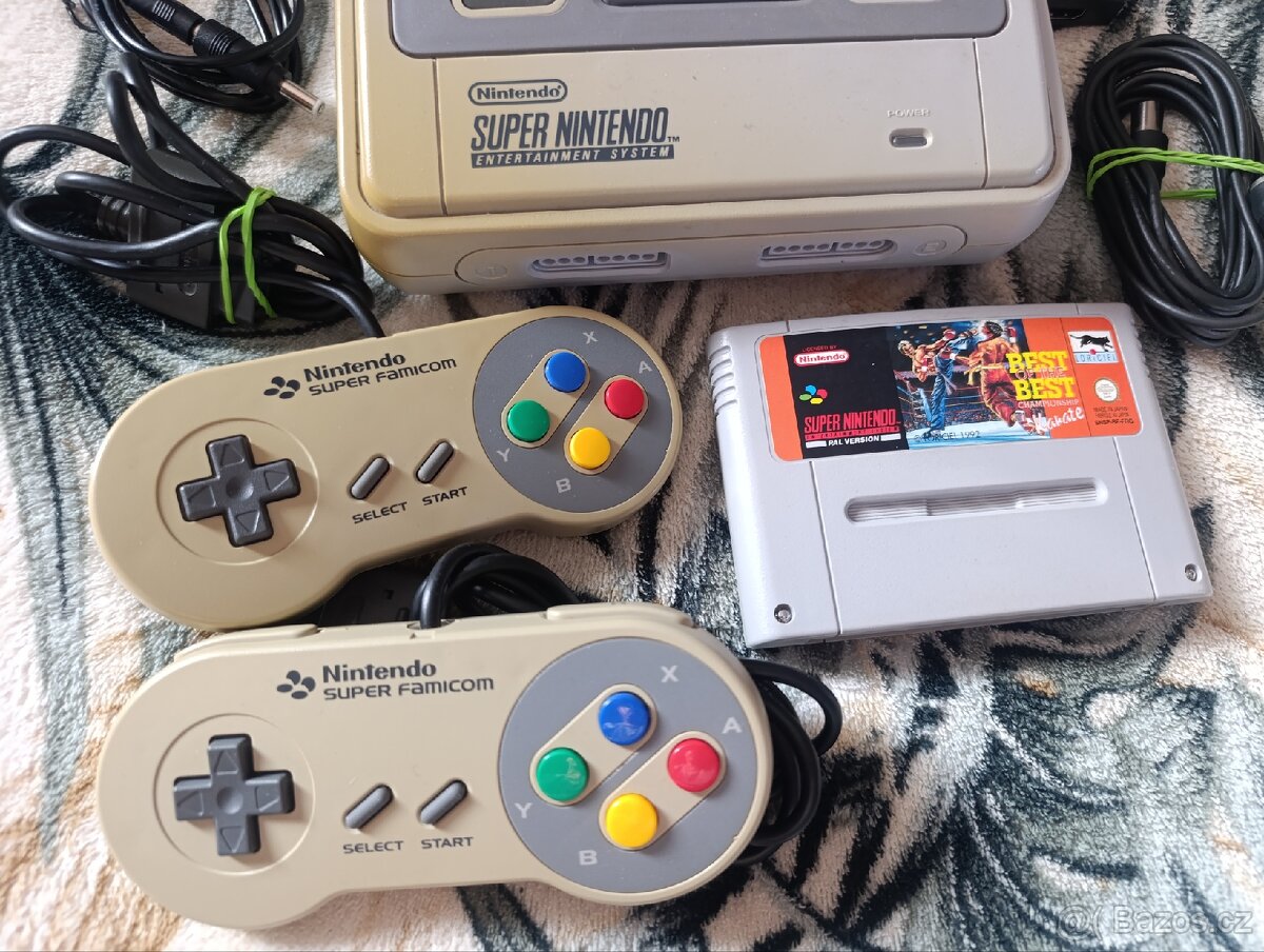 SNES Super Nintendo + Hra - 3