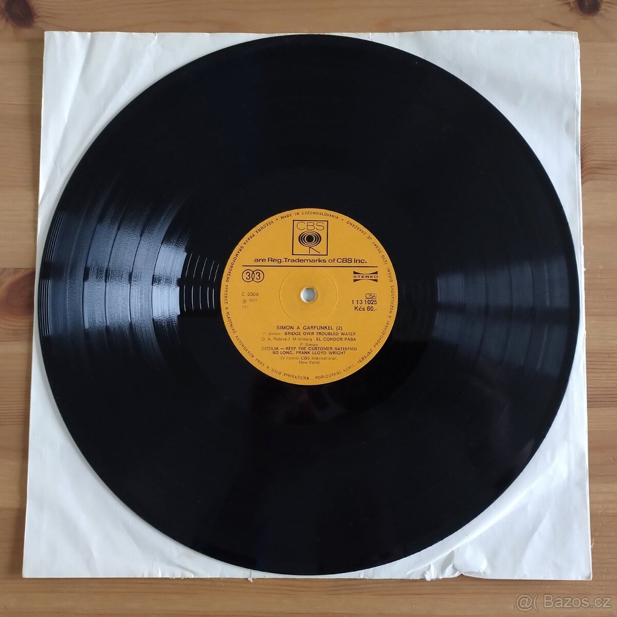 LP Simon & Garfunkel Bridge Over Troubled Water - 3