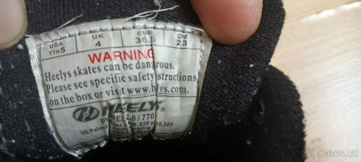 Jezdící boty Heelys vel.36,5 - 3