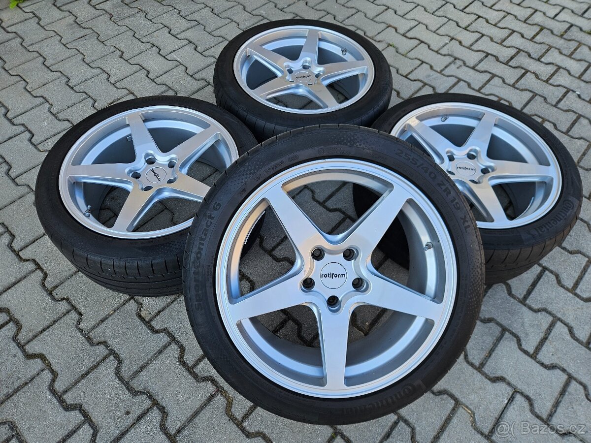 ALU Rotiform WGR 5x120 Letní Continental 255/40/19