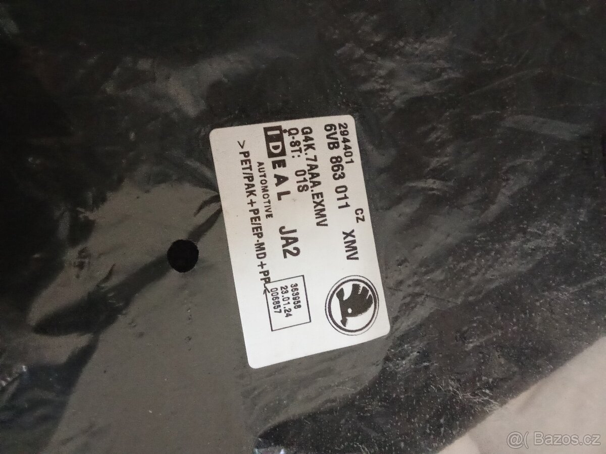 Textilní koberečky, rohožky + síť , orig.Škoda Fabia 4 - 3