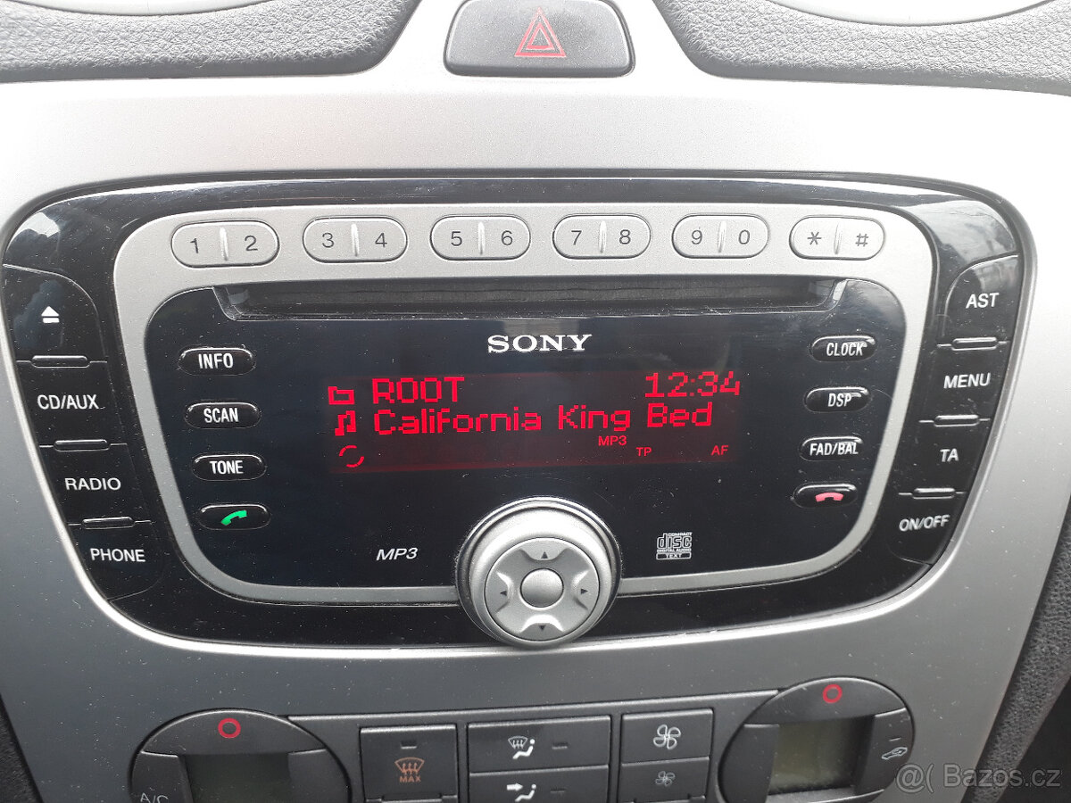 Autorádio Sony MP3 Ford Focus, C-max - 3