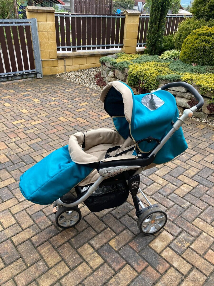 Kočárek s kárkou Neonato Reverso Sport 2v1 - 3