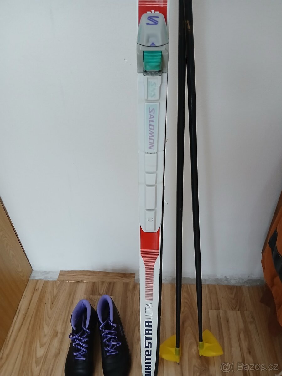 Běžky + vázání, boty, hole - 3