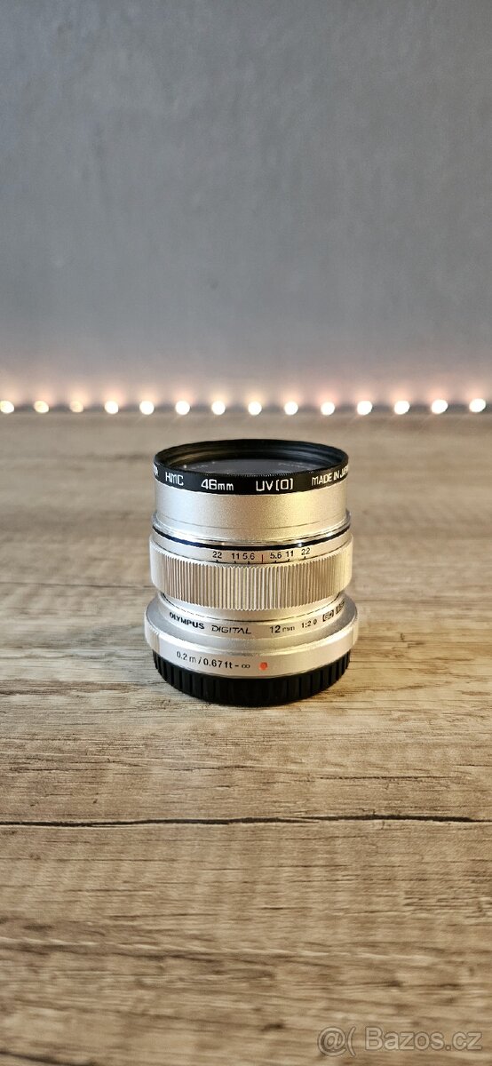 M.Zuiko 12mm f.2 - 3