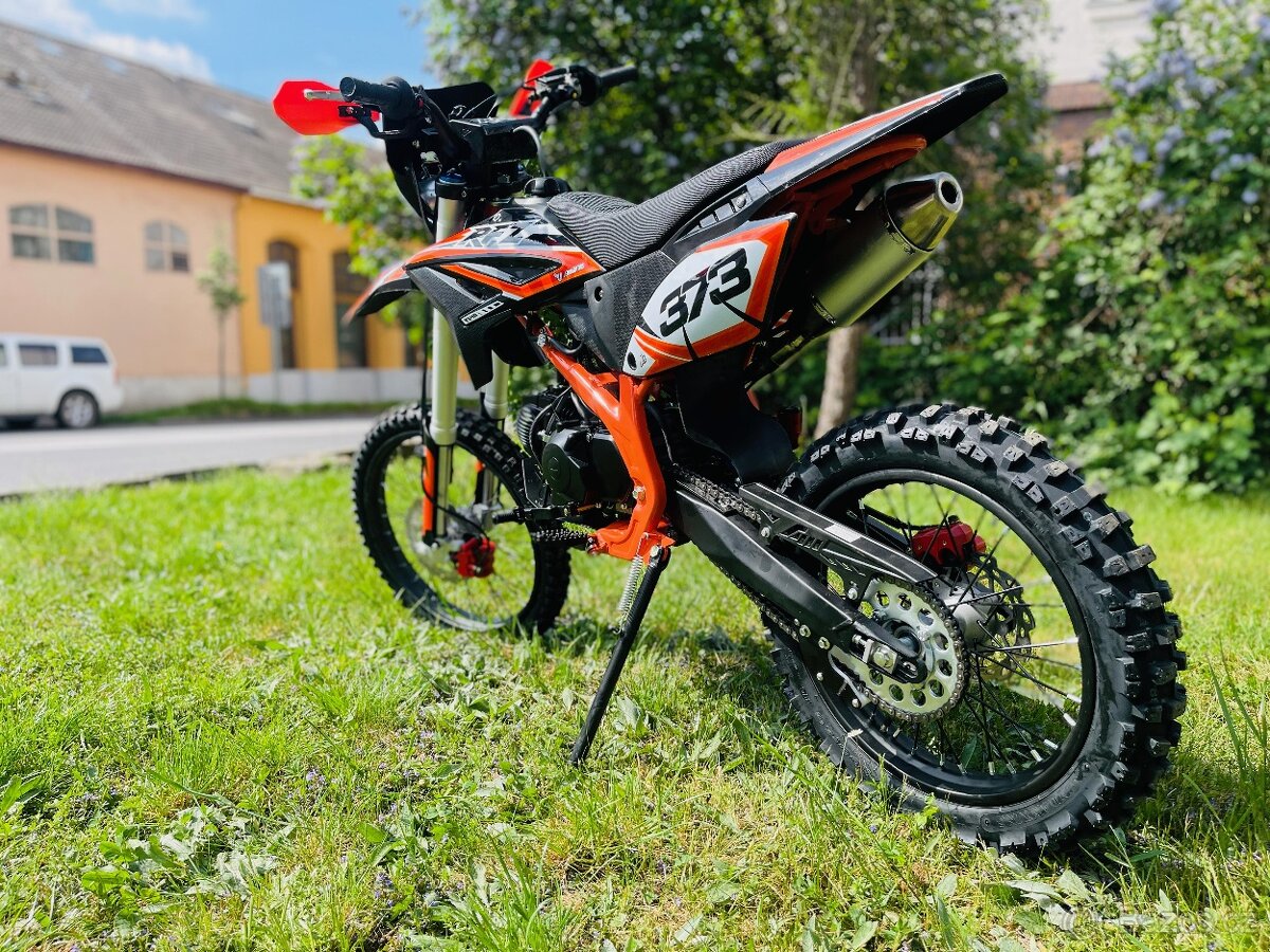 Pitbike Leramotors Thunder 140ccm, 19/16, oranžová - 3