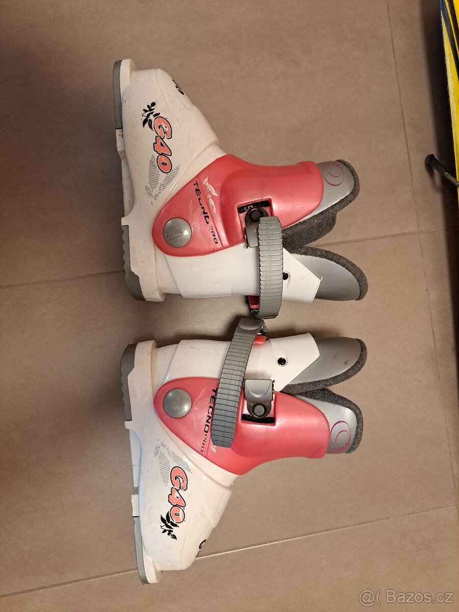 Dětské lyže 80 cm a lyžáky vel. 28 - 3