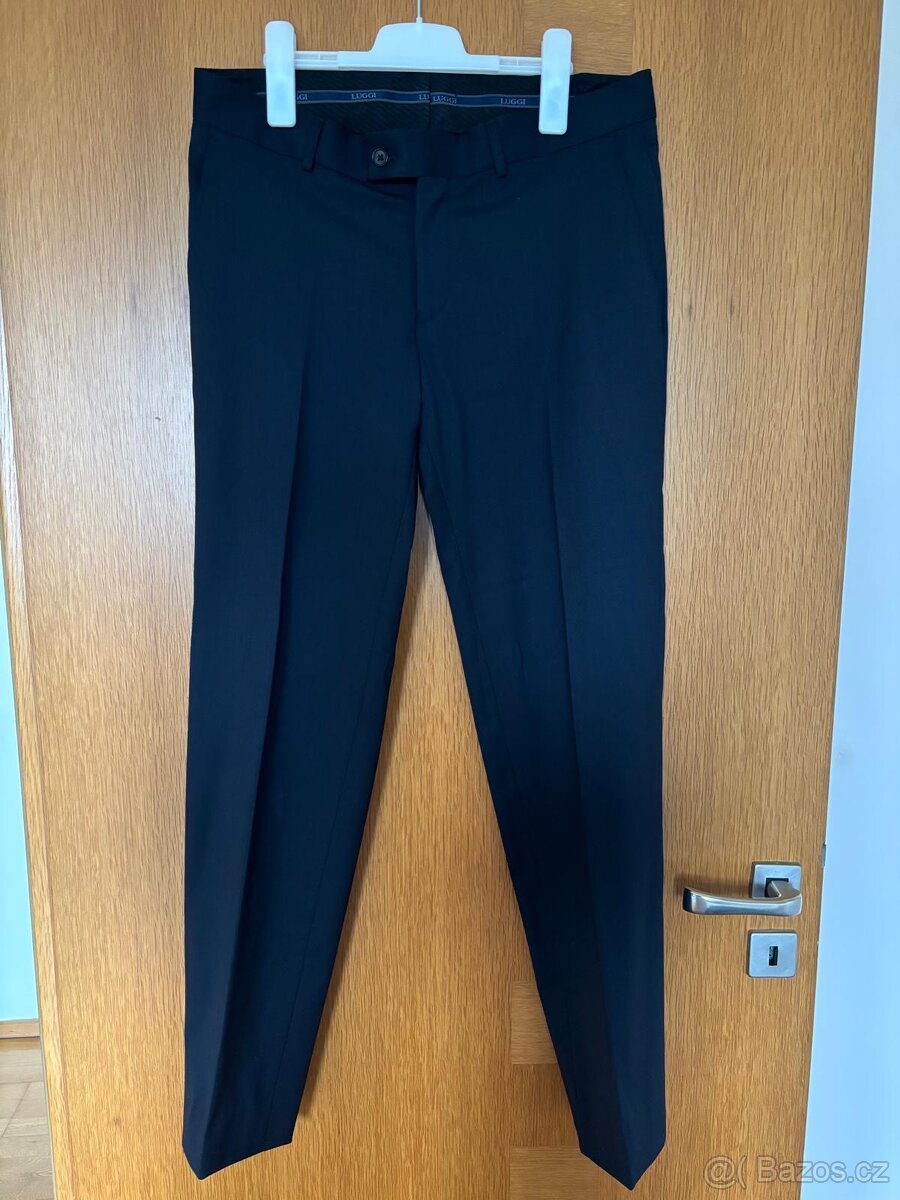 Pánský oblek Luggi , barva navy blue - 3