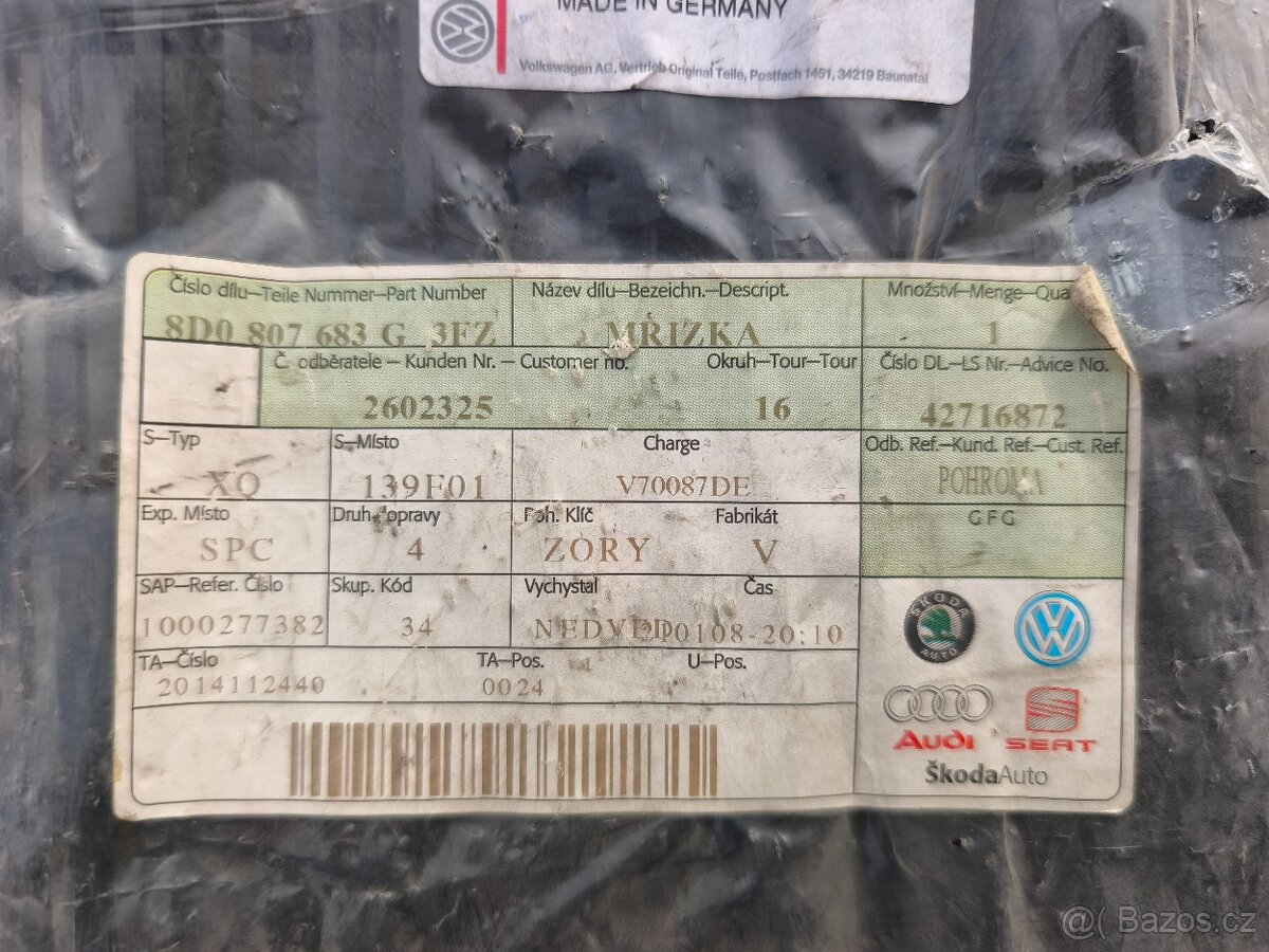 Mřížka do nárazníku - 3