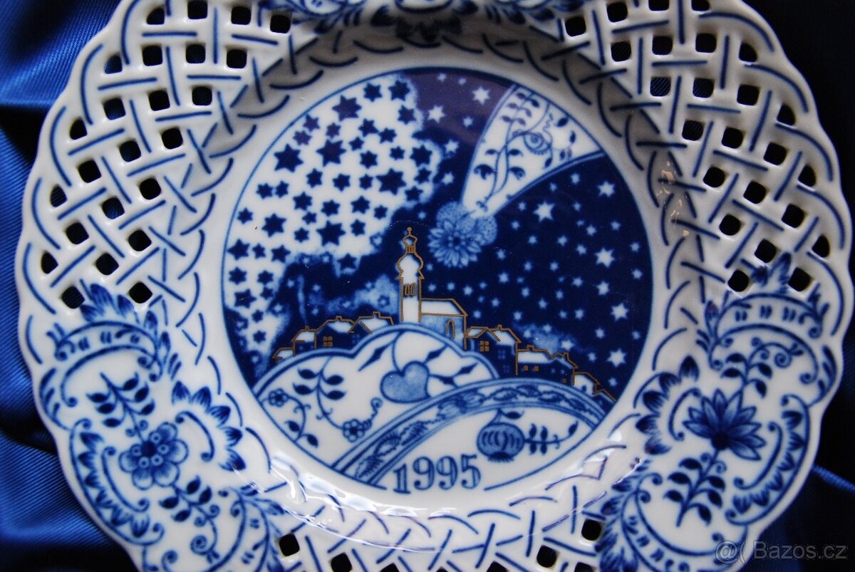 cibulák - vánoční sběratelské talíře - 3