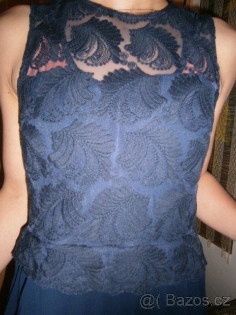 Tmavě modré nové maxi šaty Anna Field - 3