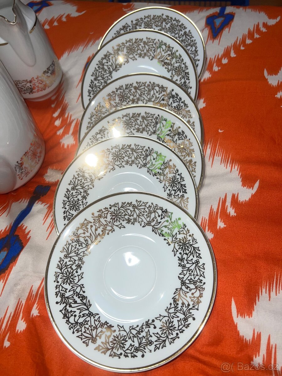 Porcelánová kávová sada Pirkenhammer, Czechoslovakia – 60. l - 3