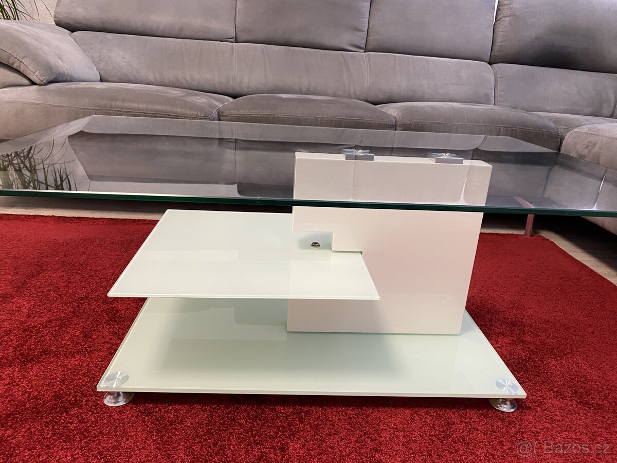 Skleněný konferenční stůl - 3